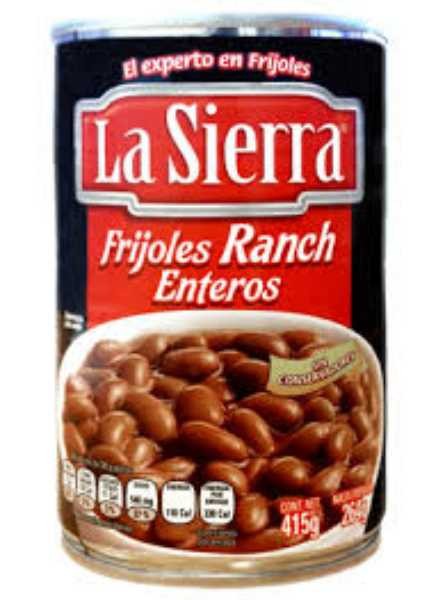FRIJOLES RANCHEROS LA SIERRA X 415 GR
