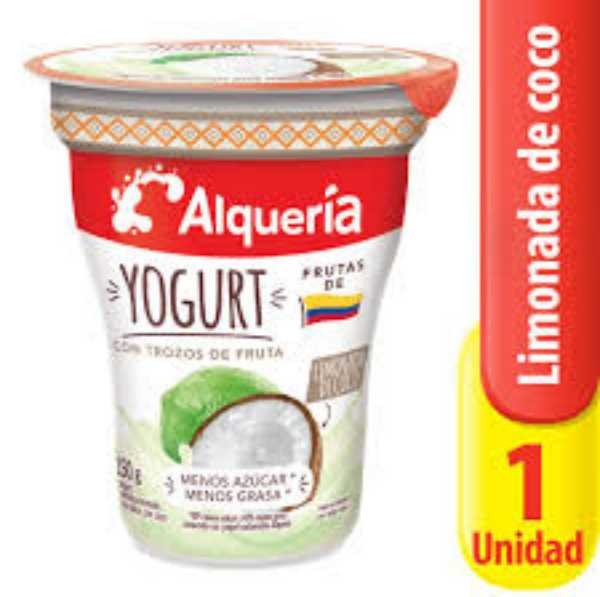 YOGURT LIMONADA COCO ALQUERIA  x 150GR