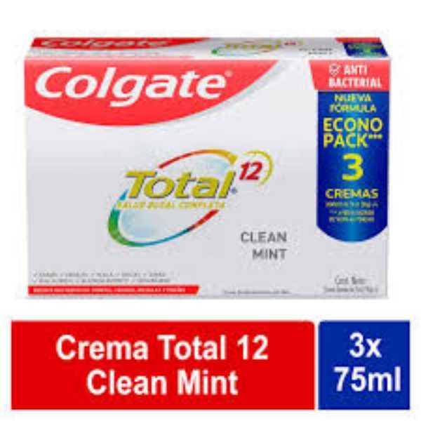 CREMA DENTAL TOTAL 12 COLGATE*3UND