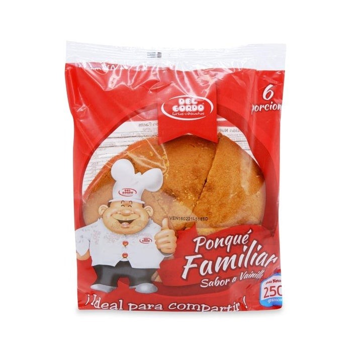 PONQUE FAMILIAR DEL GORDO  x 250 GR