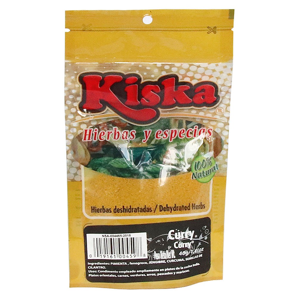 CURRY KISKA  x 40GR
