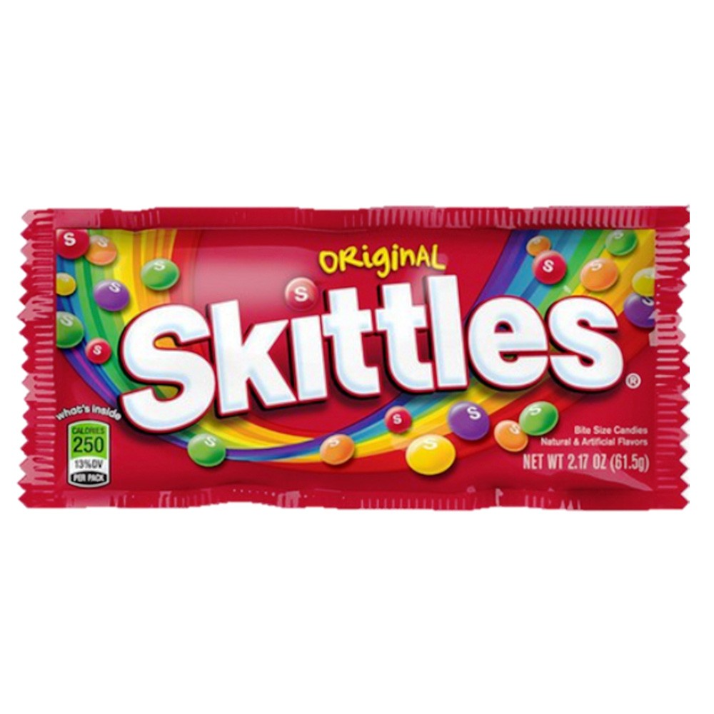 CARAMELO ORIGINAL SKITTLES*61.5 GR