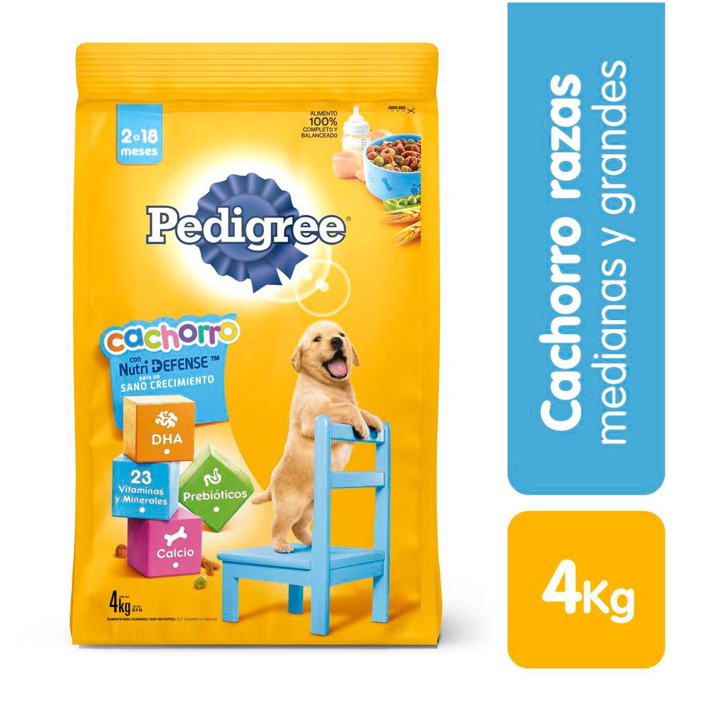 PEDIGREE VITAL CACHORRO MASTER FOODS*4KL