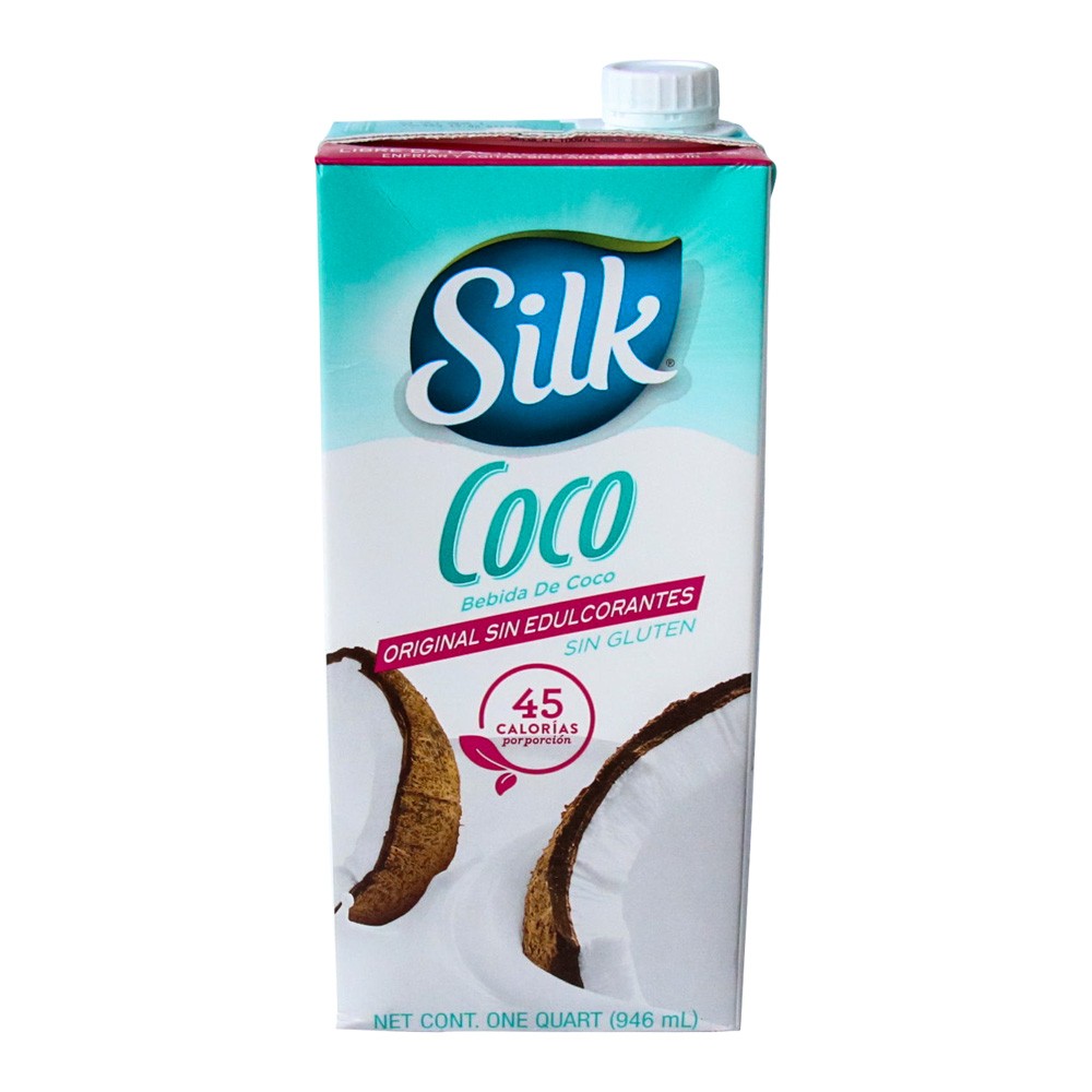 BEBIDA  DE COCO S/AZUCAR SILK x 946ML