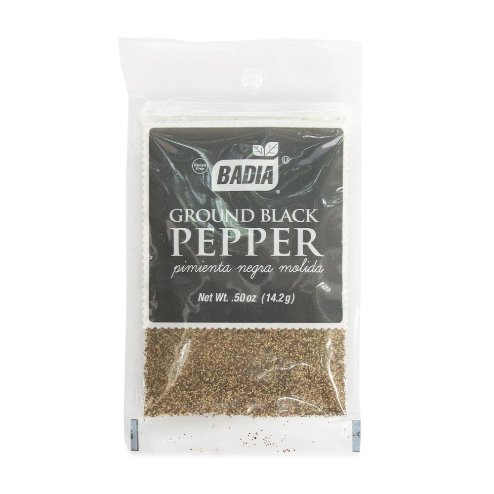 PIMIENTA NEGRA MOLIDA BADIA  x 14.2GR