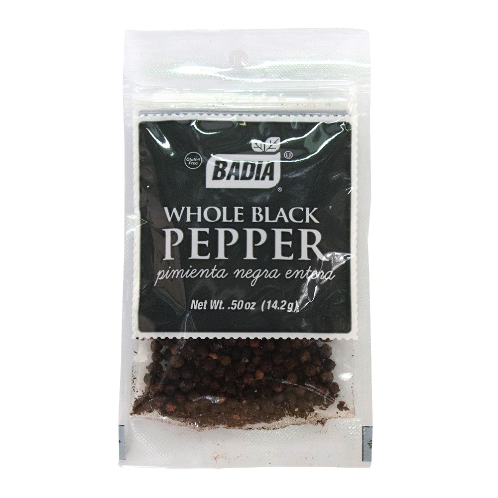 PIMIENTA NEGRA ENTERA BADIA  x 14.2GR