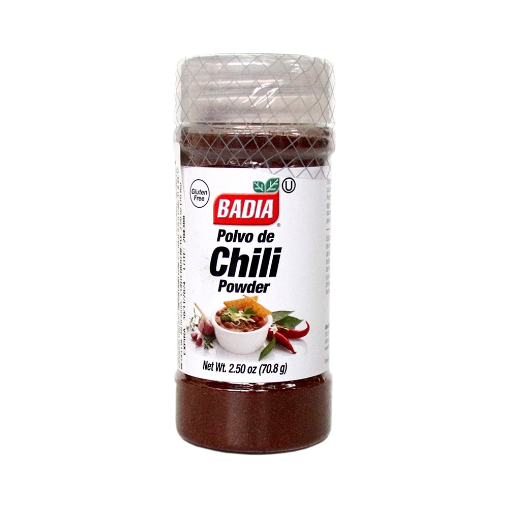 CHILI EN POLVO BADIA  x 70.8 GR