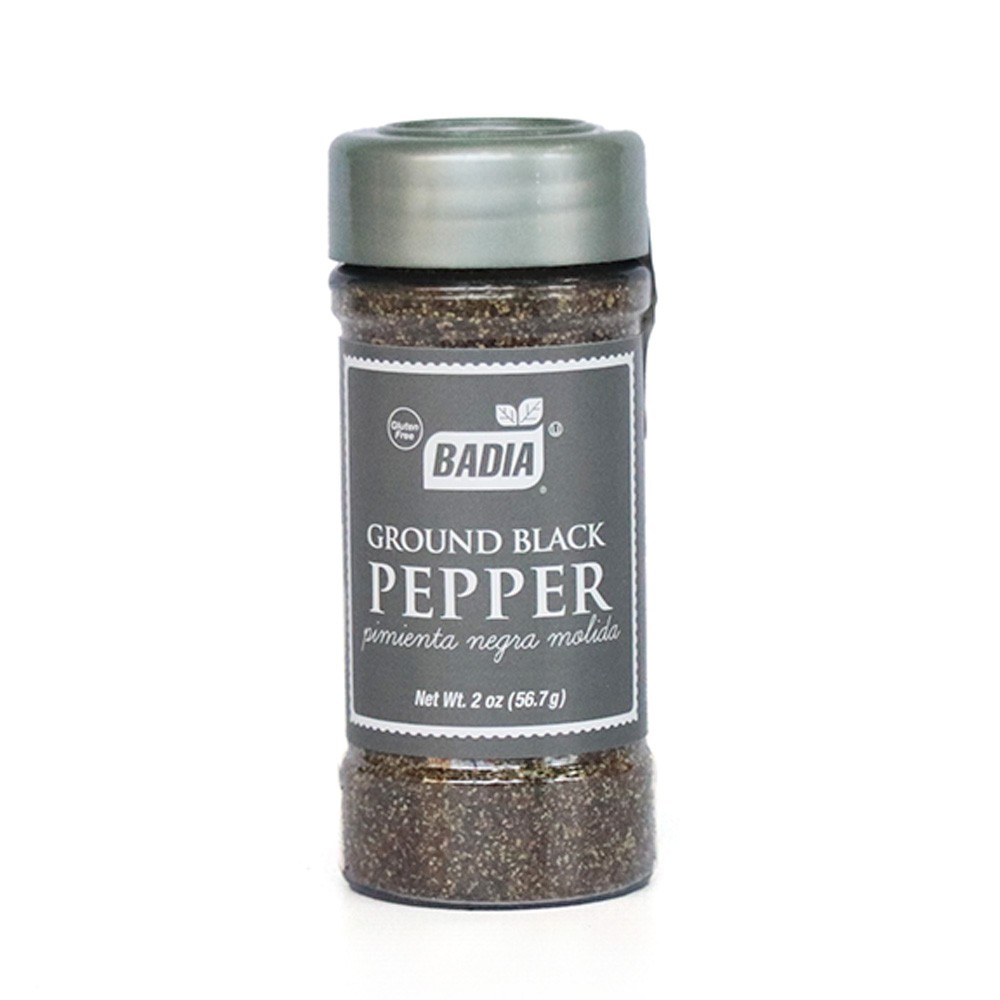 PIMIENTA NEGRA MOLIDA BADIA x 56.7GR