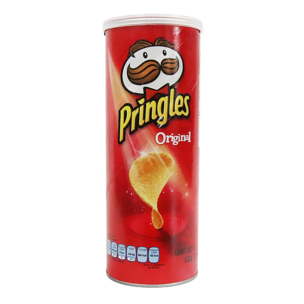 PAPAS PRINGLES ORIG  x 124GR