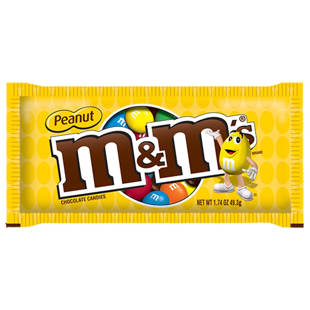 CHOCOLATE M&M PEANUT  x 49.3 GR