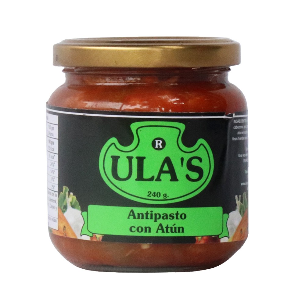 ANTIPASTO CON ATUN  x 250GR ULAS