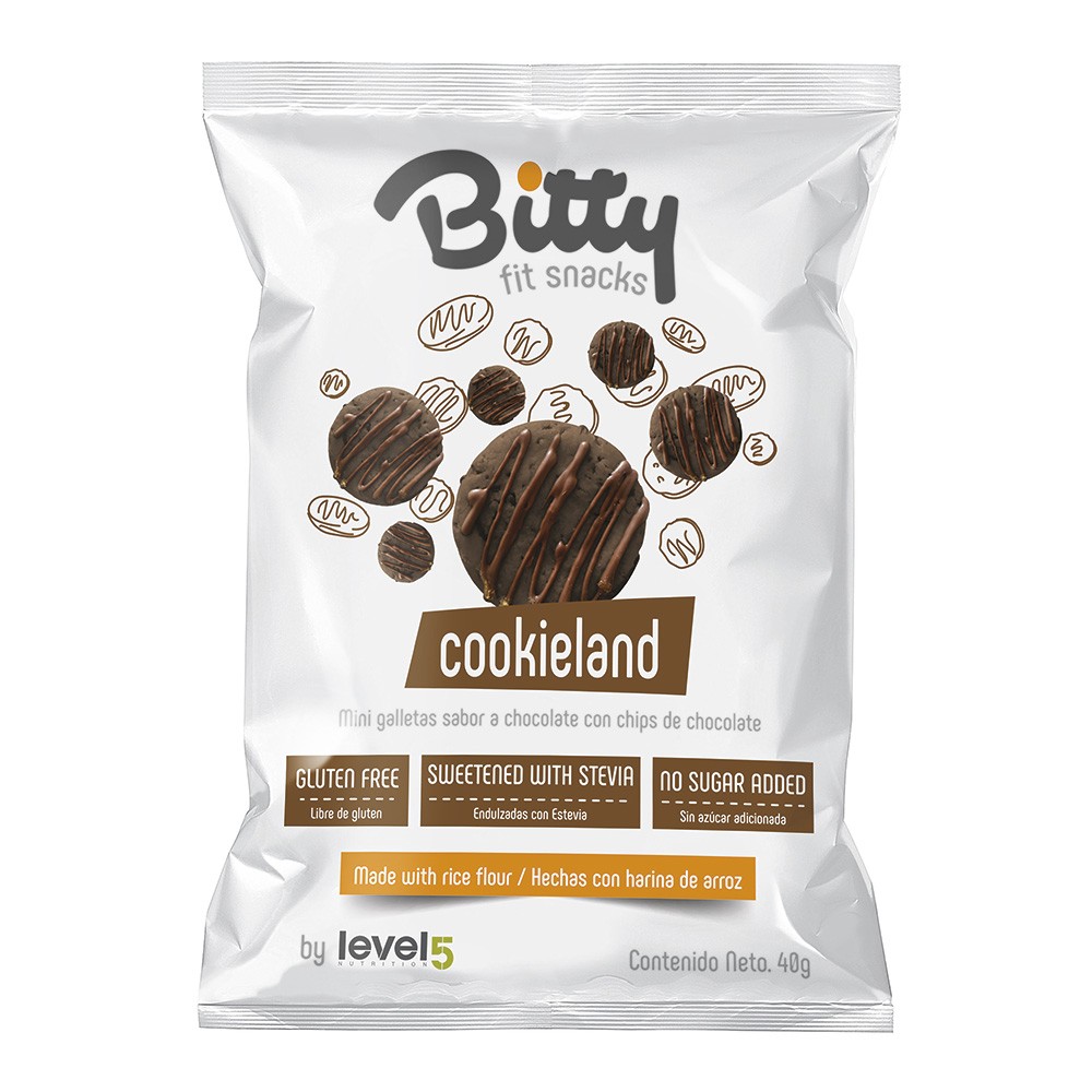 GALLETA DE CHOCOLATE BITTY * 40 GR