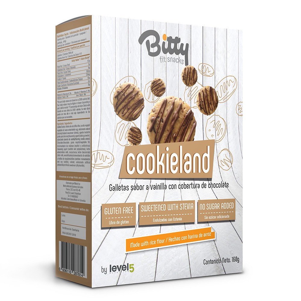GALLETA FAMILIAR VAINILLA BITTY *160 GR
