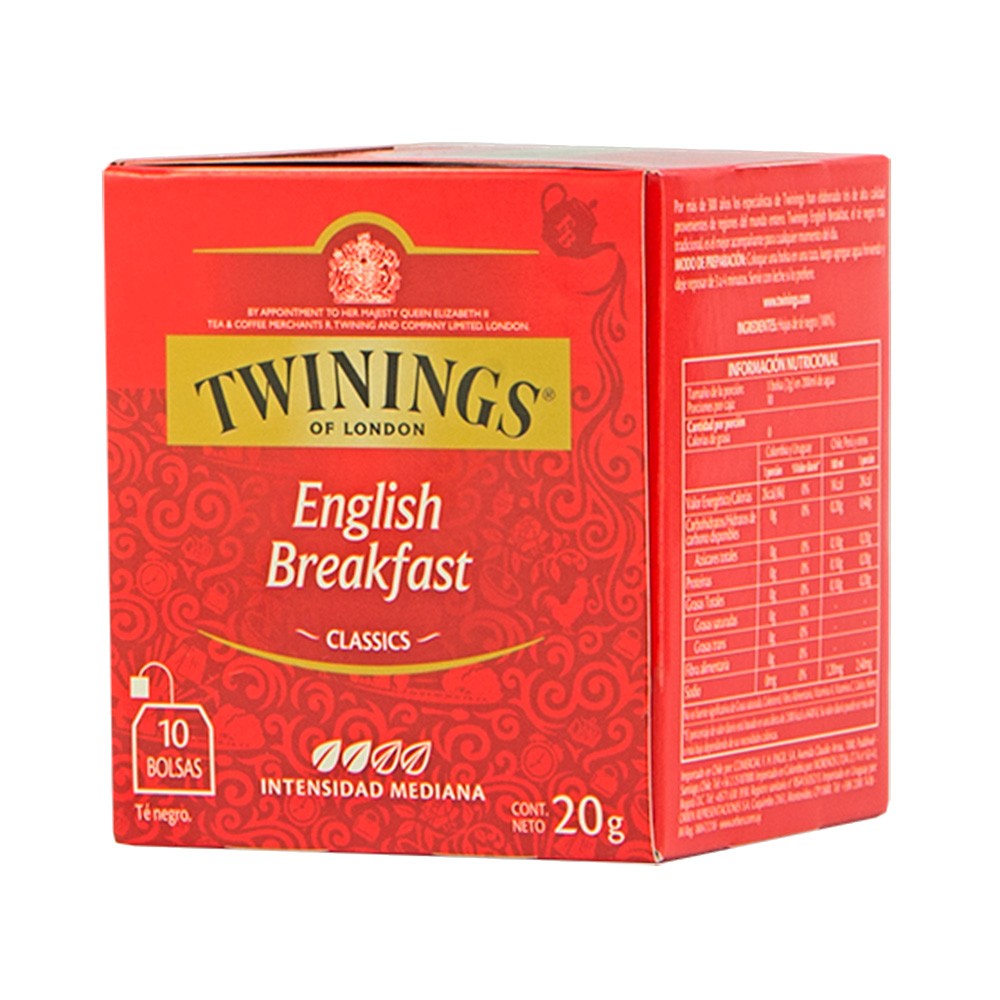 TE ENGLISH BREAKFAST TWINING *10BL
