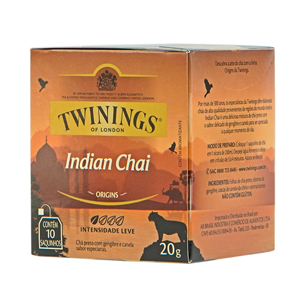 TE INDIAN CHAI TWINING  x 10BL