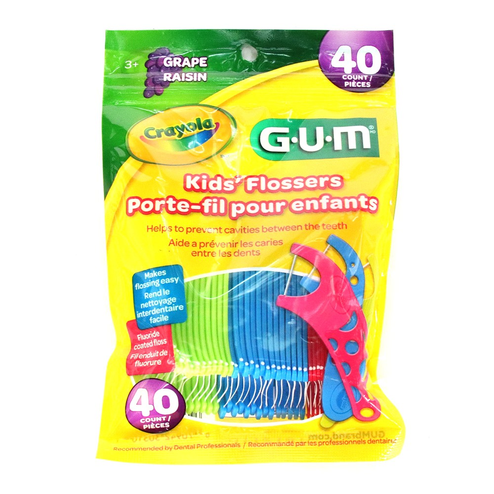 PORTASEDA FLOSSERS CRAYOLA GUM