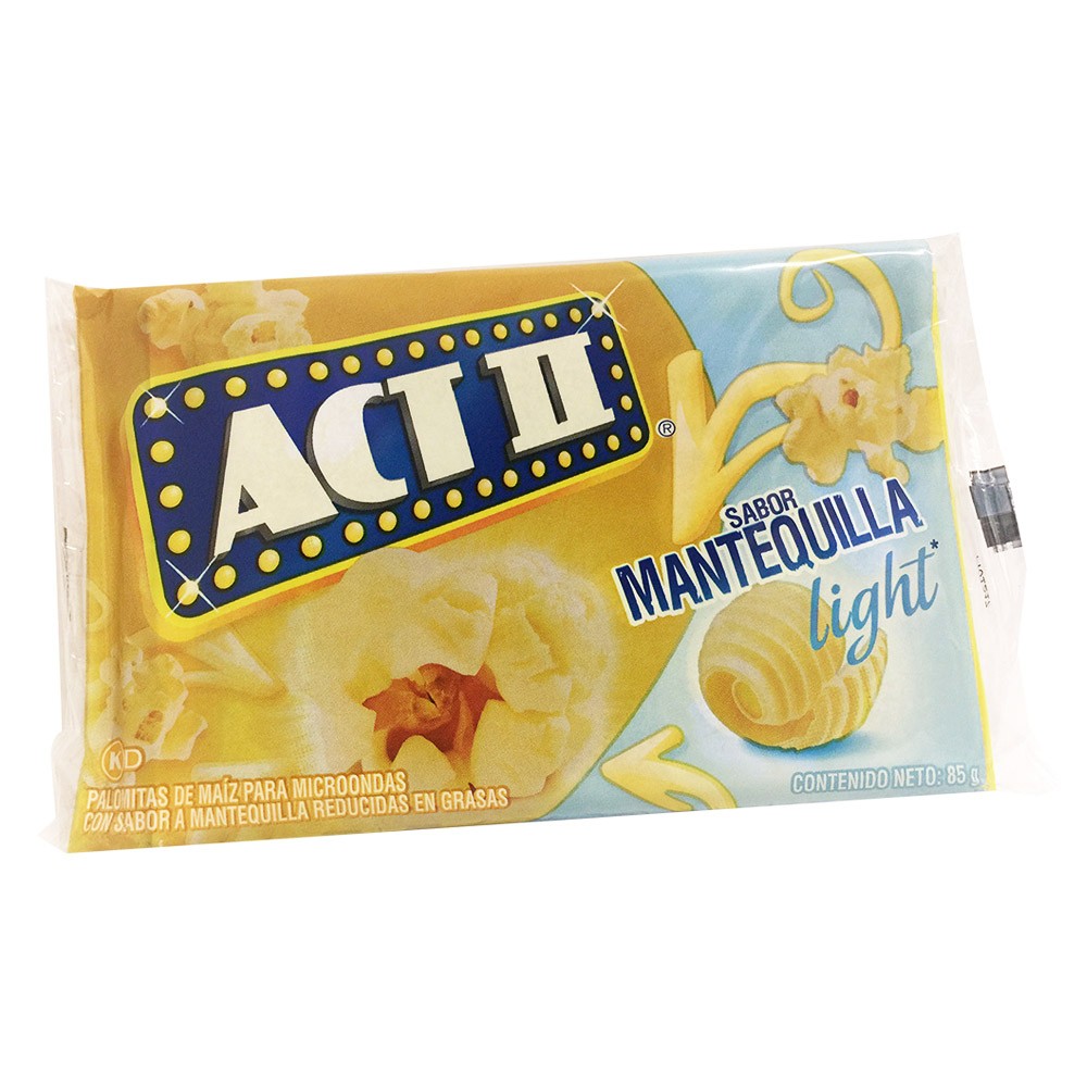 CRISPETA MANTEQUILLA LITE  x 91GR ACT II