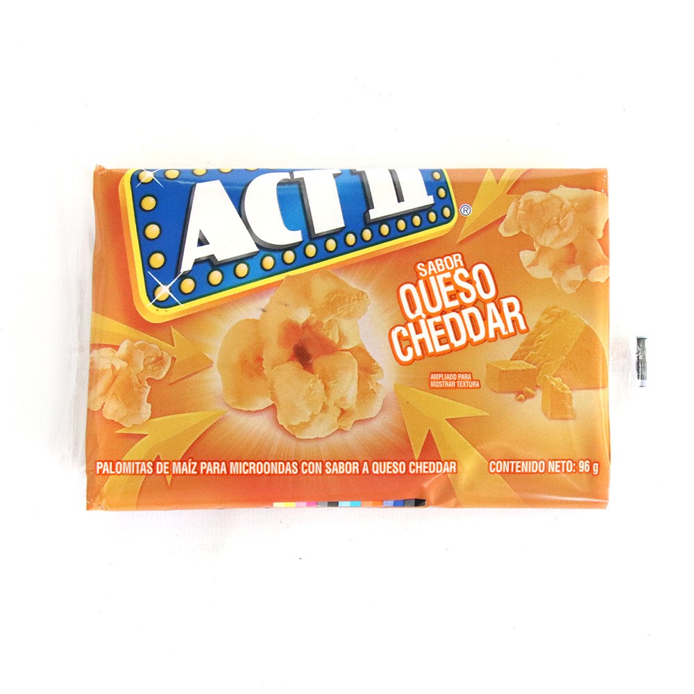 CRISPETA QUESO AMARILLO  x 91GR ACT II