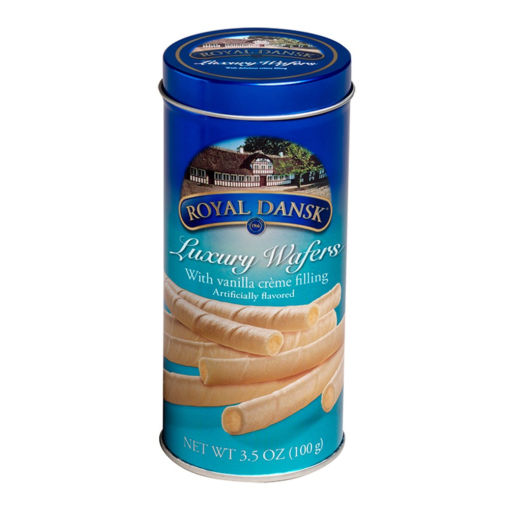 ROYAL DANSK BARQUILLO VAINILLA  x 100GR