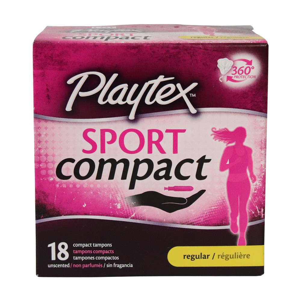 TAMPON SPORT COMPACT REGULAR * 18 UND