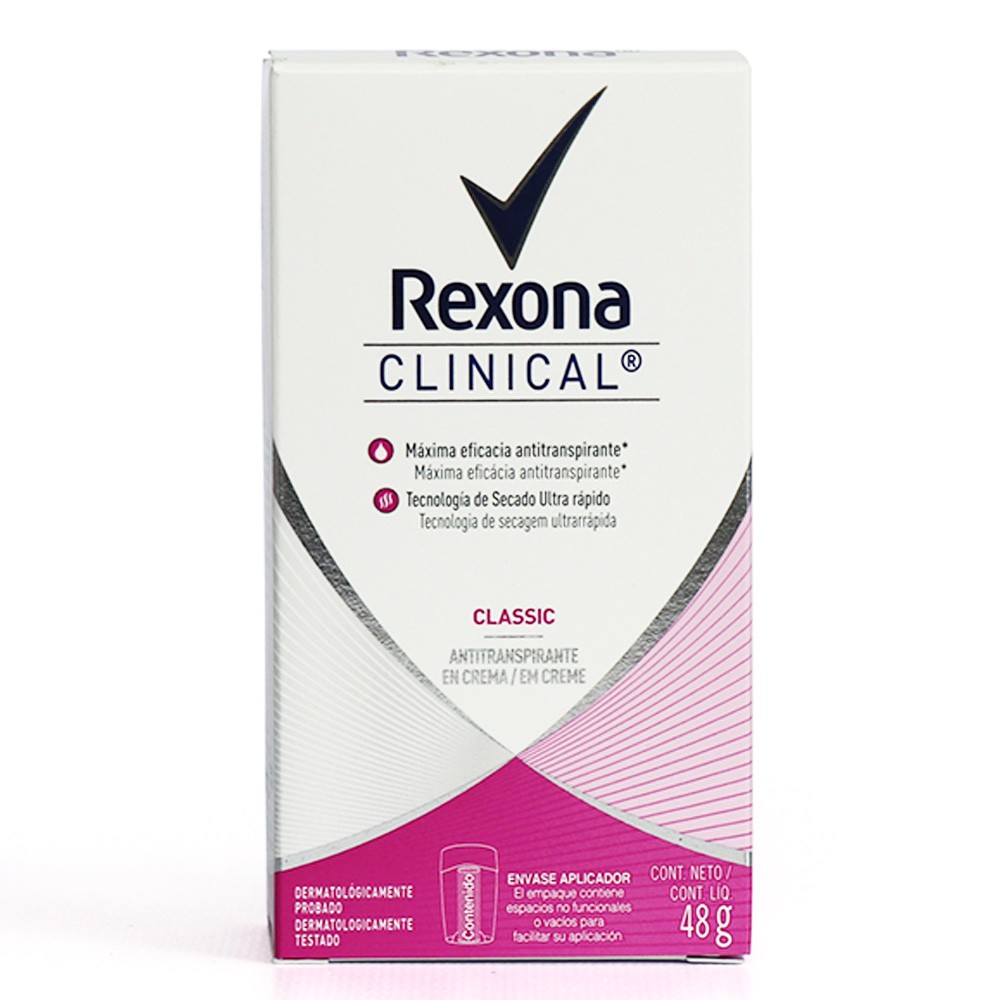 DEO CLINICAL SOFT WOMEN REXONA  x 48GR