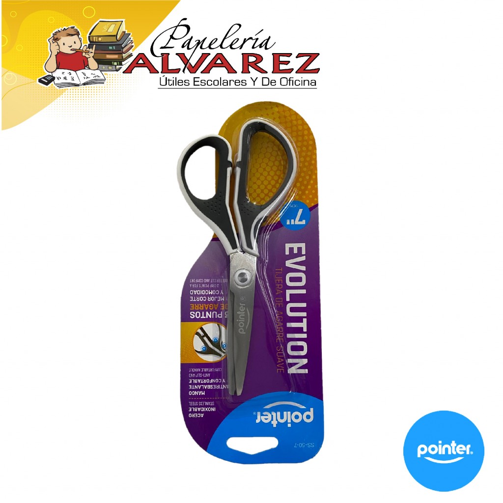TIJERA POINTER OFICINA 7"/17.8CM EVOLUTION