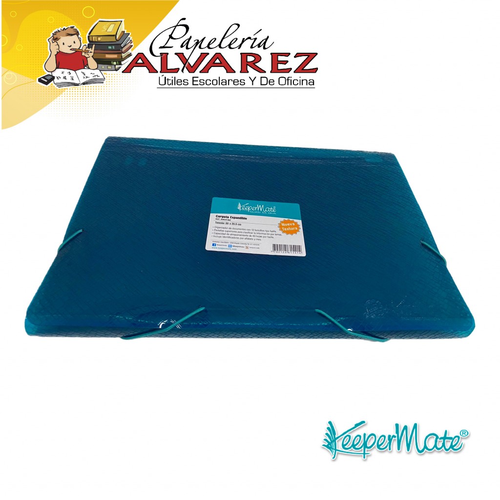 ARCHIVADOR KEEPER 12 BOSILLOS OFICIO COLO