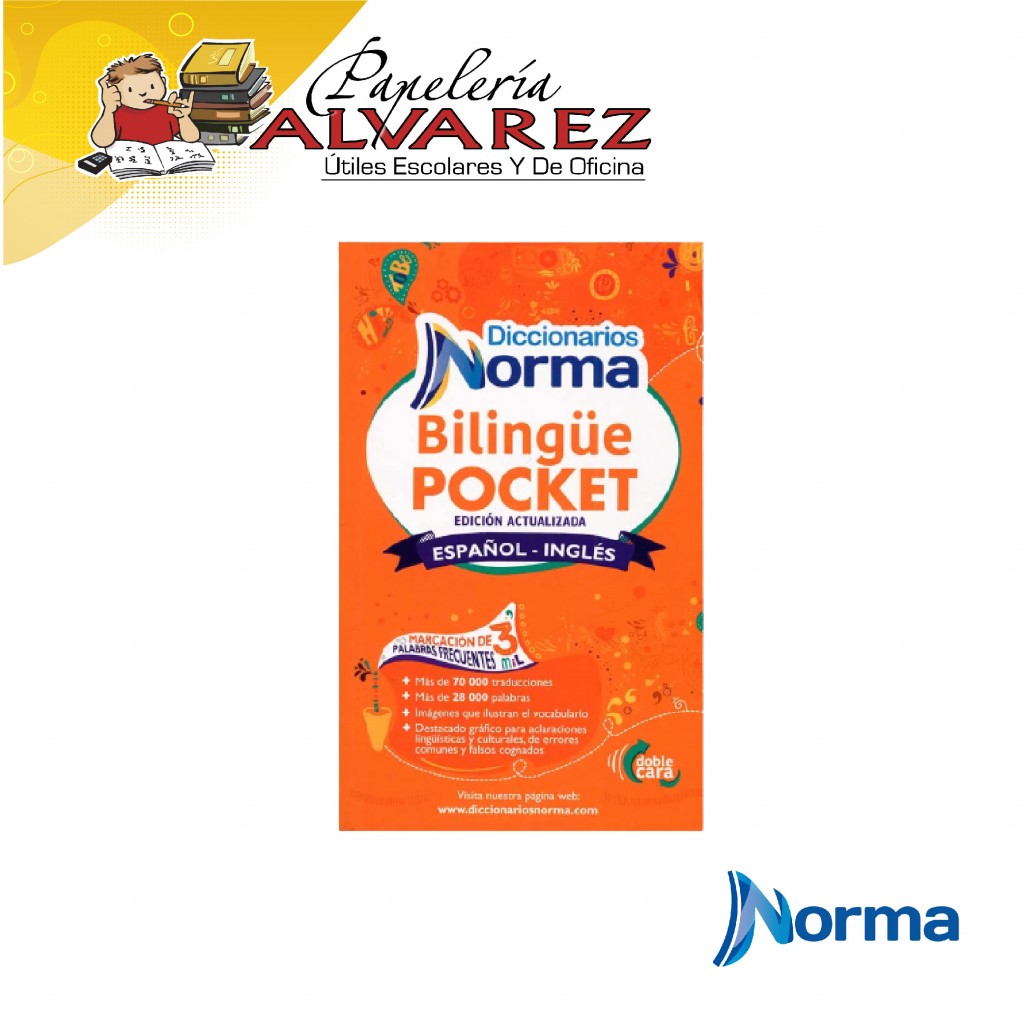 DICCIONARIO NORMA BILINGUE POCKET