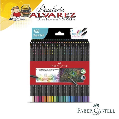 COLOR FABER CASTELL SUPERSOFT X100