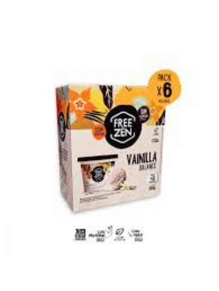 HELADO VAINILLA FREEZEN 6 PACK*510GR
