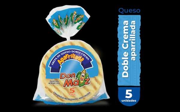 AREPA QUESO DOBLE CREMA DON MAIZ  *500GR
