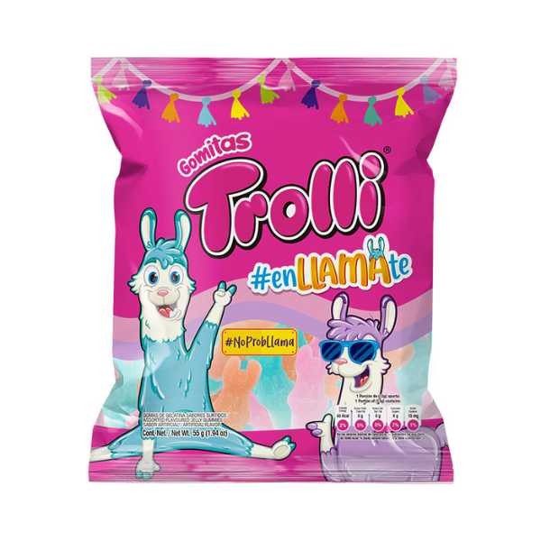 GOMAS TROLLI ENLLAMATE*55GR