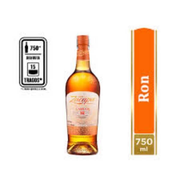 RON ZACAPA AMBAR x 750 ML