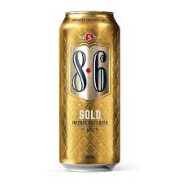 CERVEZA GOLD 8.6 * 500 ML