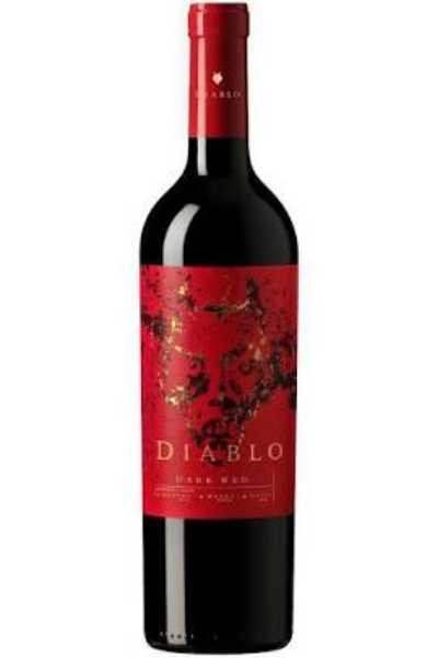 VINO DIABLO DARK RED BLEND X 750 CC