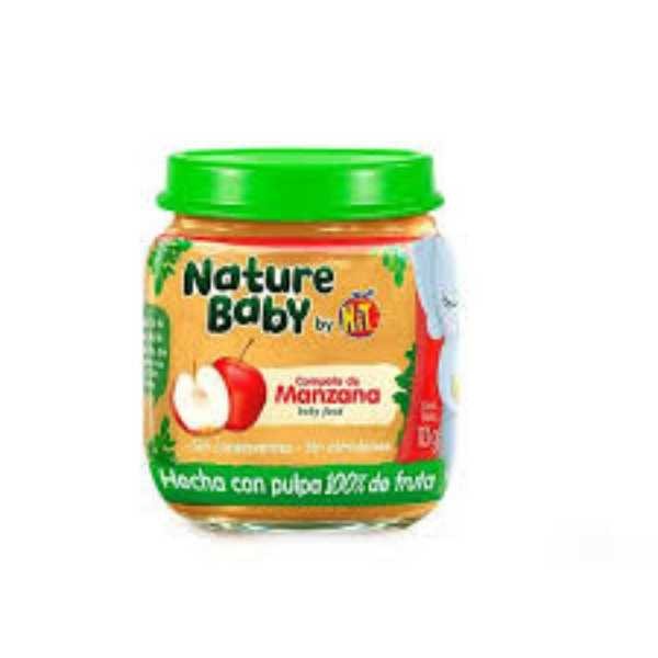 COMPOTA MANZANA NATURE BABY x 113GR