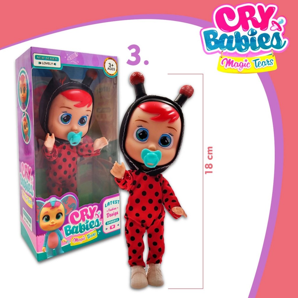 Cry Babies Juguete Bebes Jugueteria Muñecas Didáctico Niñas