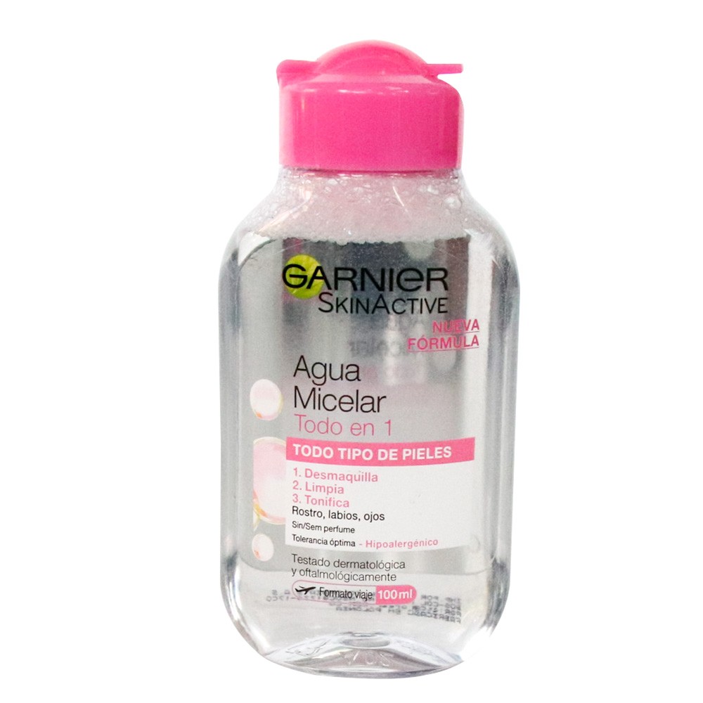 AGUA MICELAR TODO EN 1 GARNIER*100ML