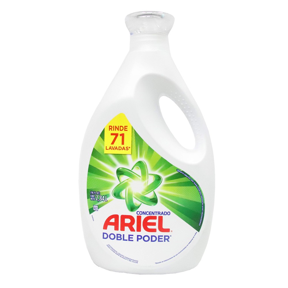 DETERGENTE LIQUIDO CONCENTR ARIEL*2840ML