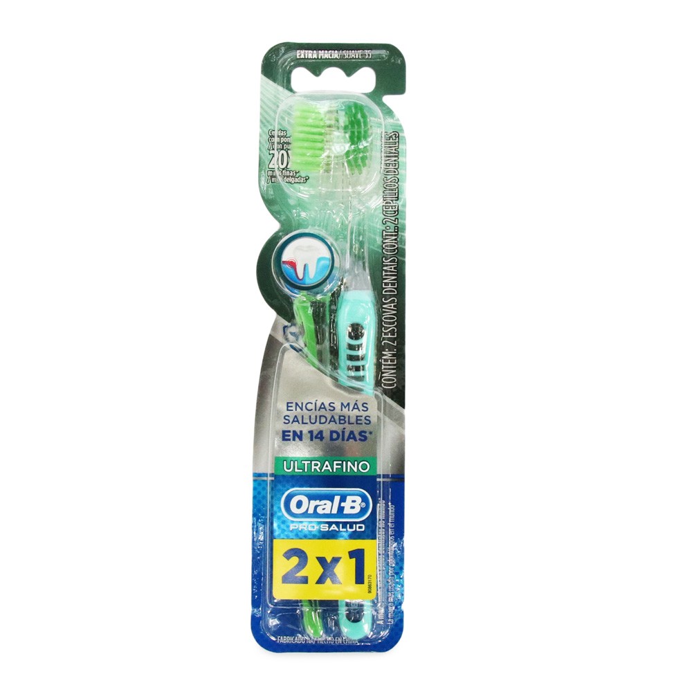 CEPILLO ORAL B ULTRA FINO 35 SUAVE *2UND