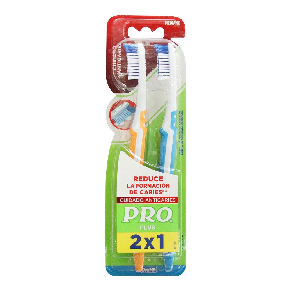 CEPILLO PRO MAYOR ALCANCE 2X1 MED