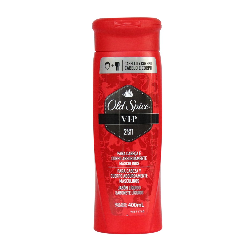 JABON OLD SPICE VIP  x 400ML