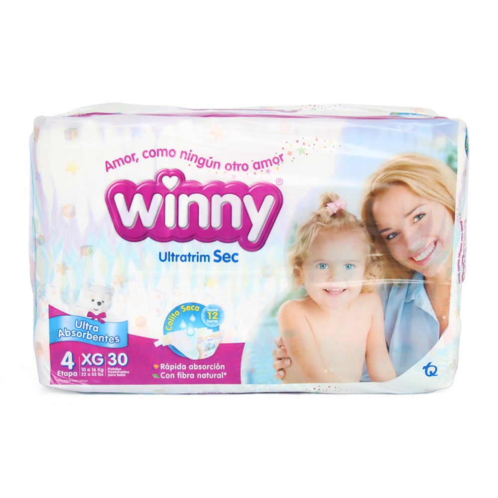 PAÑAL ETAPA 4 ULTRATRIM/SEC WINNY*30UND