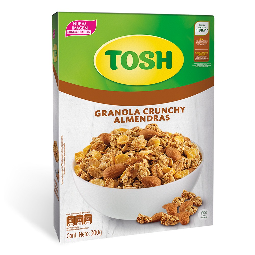 CEREAL TOHS ALMEDRA  x 300 GR
