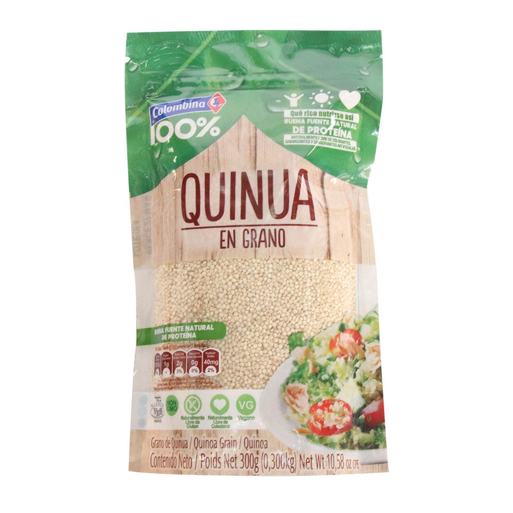 QUINUA EN GRANO COLOMBINA 100%  x 300GR