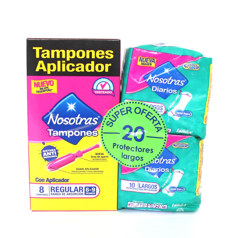 TAMPON APLICADOR  x  8UND+ 2 PROTECTORES