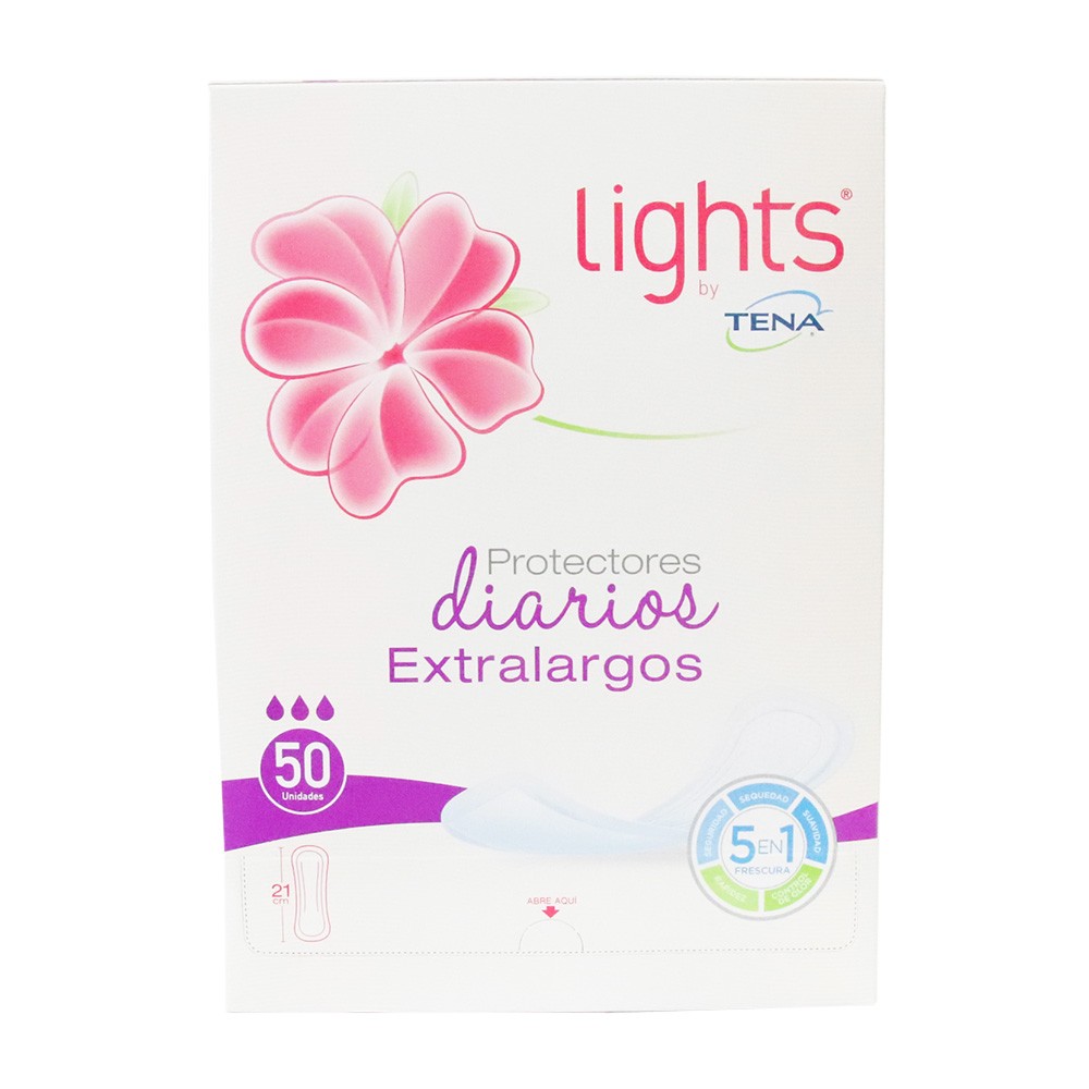 PROTEC  LIGHTS BY TENA EXTRALARGO  *50U