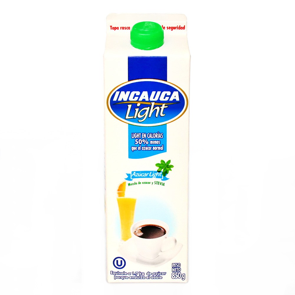 INCAUCA LIGHT BLANCA TETRA  x 850GR