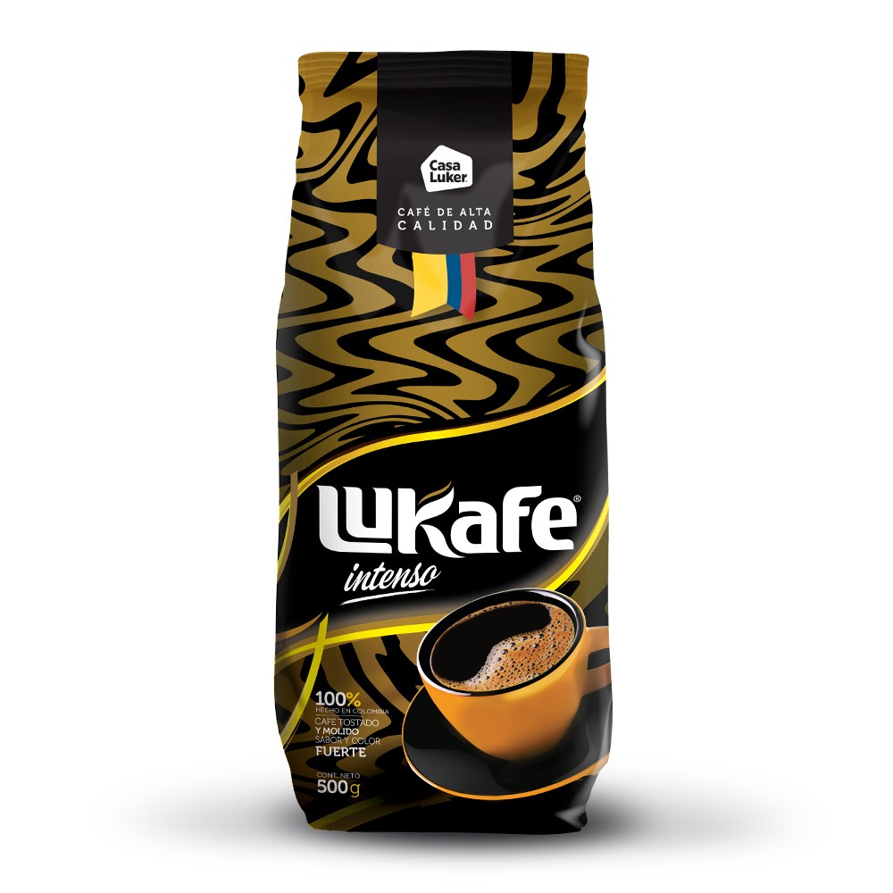 CAFÉ LUKAFE MOLIDO INTENSO  x 500GR