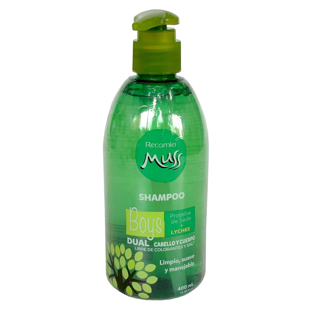 SHAMPOO MUSS KIDS BOYS x 400ML